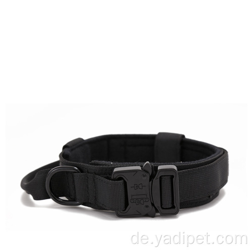 Hundehalsband Military Nylon Heavy Duty Metallschnalle